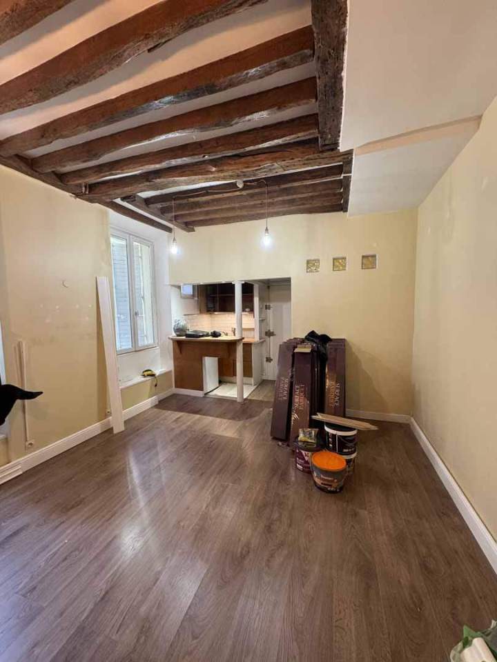 Pose de parquet en point de Paris